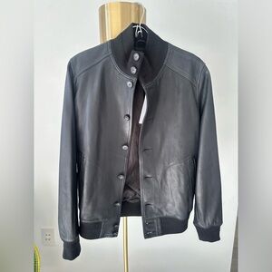 IRO - Black Leather Jacket - S